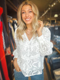 Sanctuary Daydreamer Popover Blouse