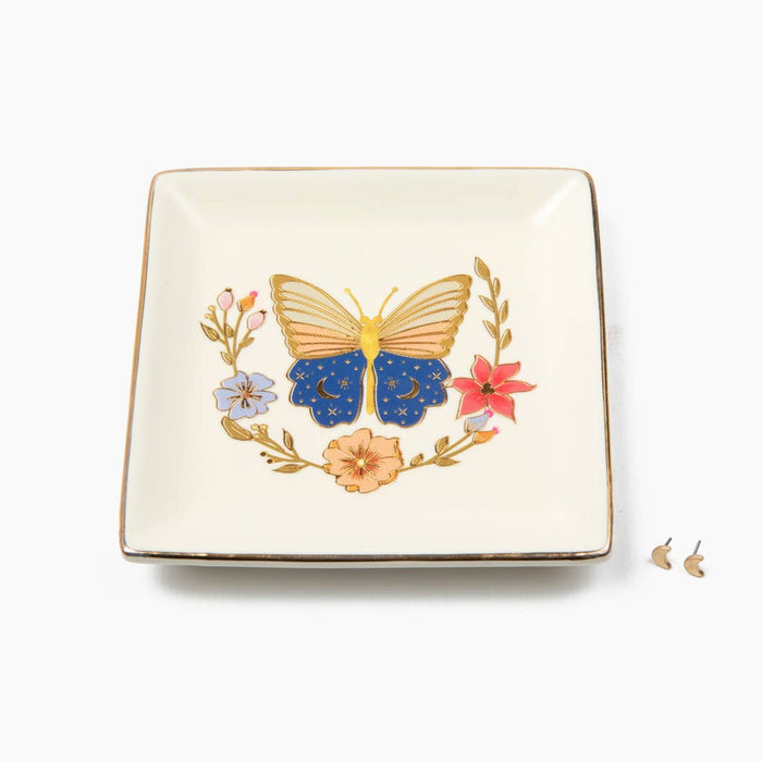 Scout Butterfly Jewelry Dish & Stud Earring Set
