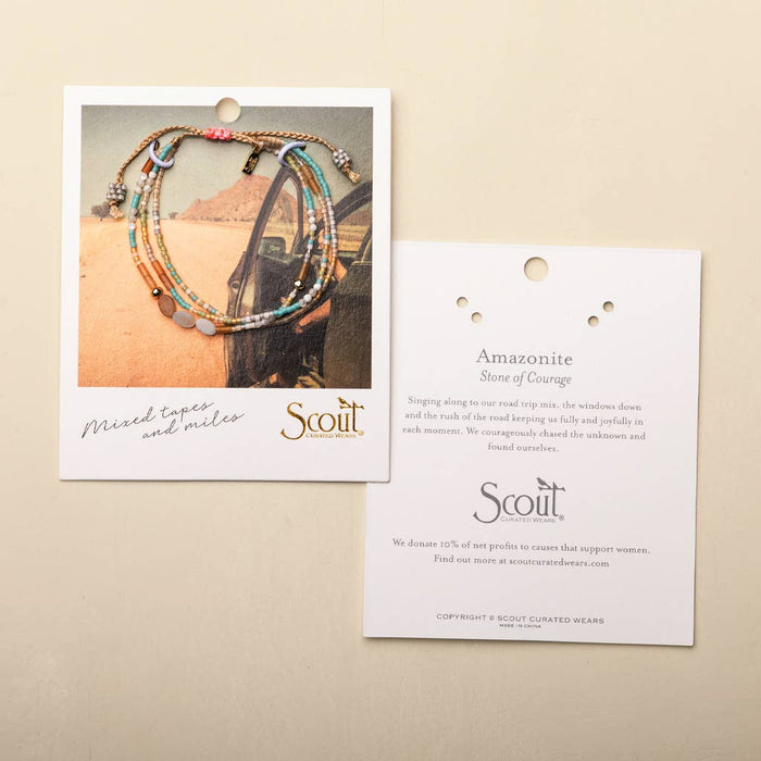Scout Mixed Media Bracelet - Harmony/Blue Howlite
