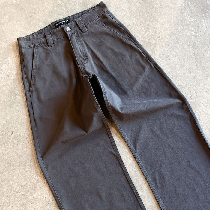Shibuya Chino Pants II | Straight-Wide Leg Slate Gray