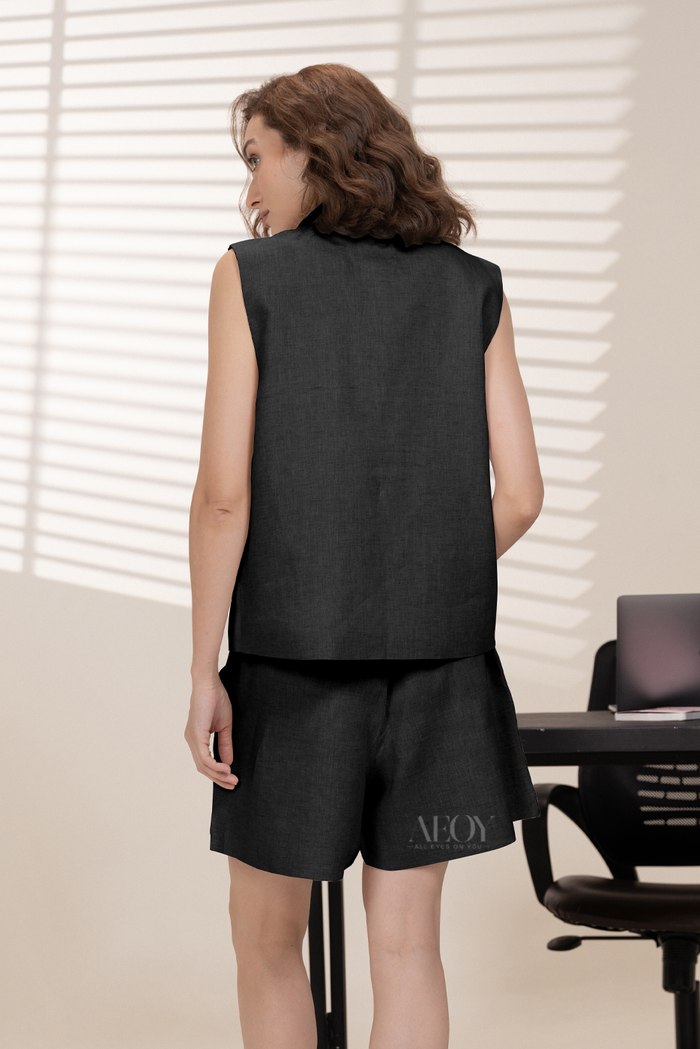 Short Linen –co-ord Set