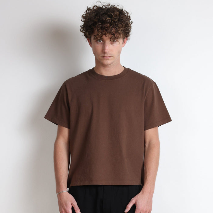 Silverlake Crop Tee II T-Shirt Chocolate Brown