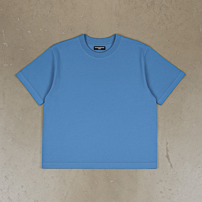 The Silverlake Crop Tee II T-Shirt True Blue
