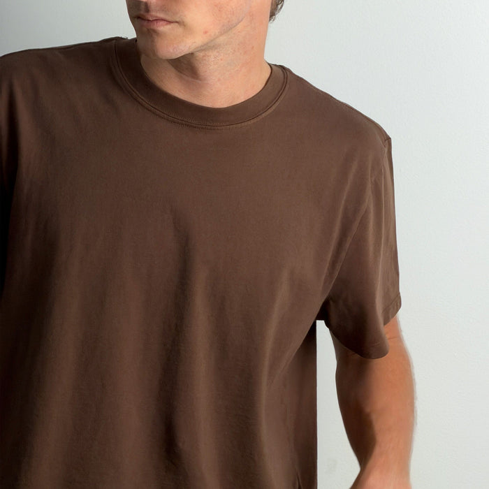 Silverlake Crop Tee II T-Shirt Chocolate Brown