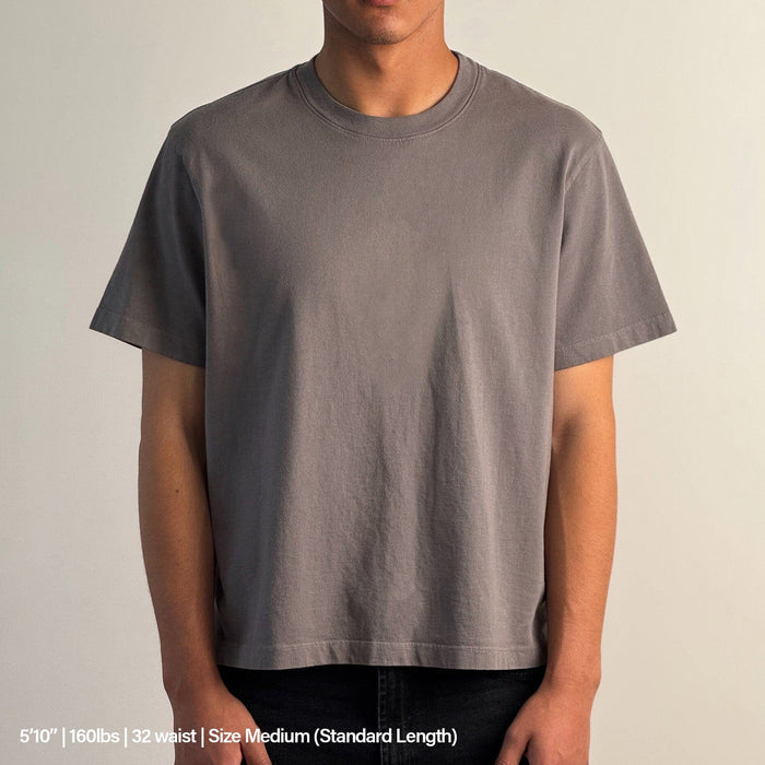 Silverlake Crop Tee II T-Shirt Smoke Grey
