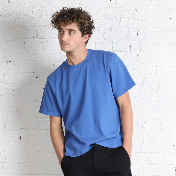 The Silverlake Crop Tee II T-Shirt True Blue