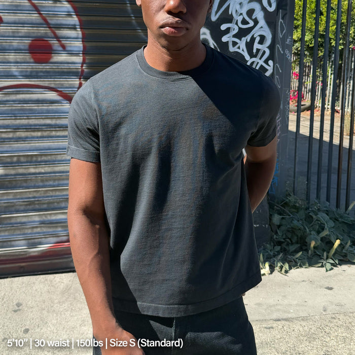 Silverlake Crop Tee III | Boxy, Relaxed Fit T-Shirt Butter Yellow