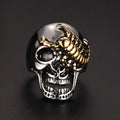 Skull Bone & Scorpion Biker Rings