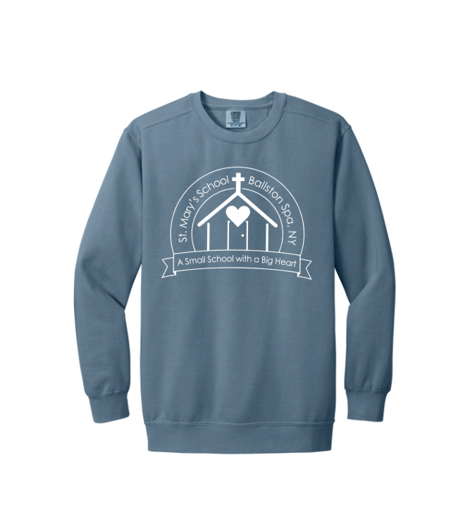 SMBS COMFORT COLORS RING SPUN CREWNECK SWEATSHIRT