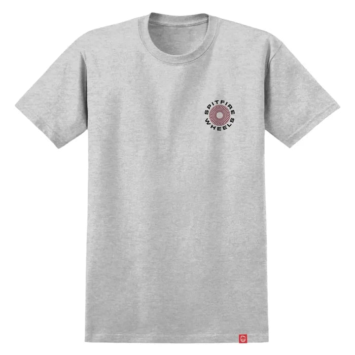 spitfire t-shirt classic 87 swirl ash grey