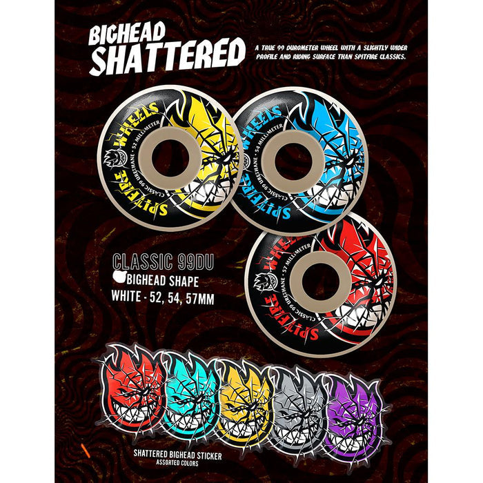 Spitfire Wheels Shattered Bighead Classic 99A