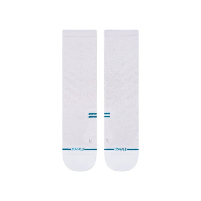 Stance Socks | Light Cushion | Crew Length | Run Light White