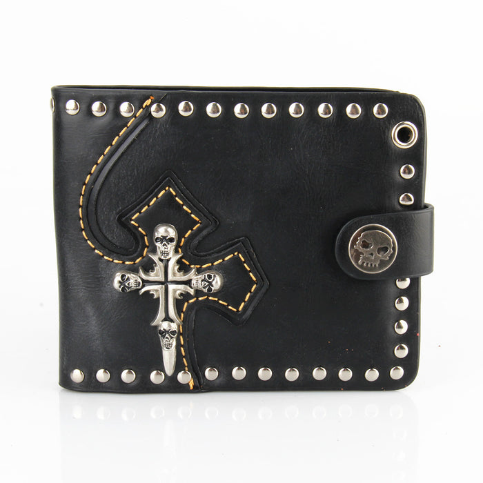 Steampunk Rivets Men's Wallet