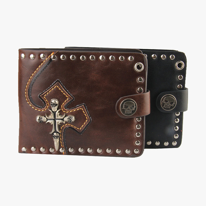 Steampunk Rivets Men's Wallet