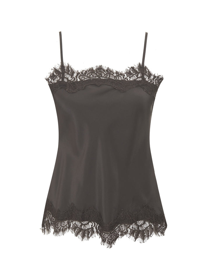Straight Ale Cami - Dark Grey