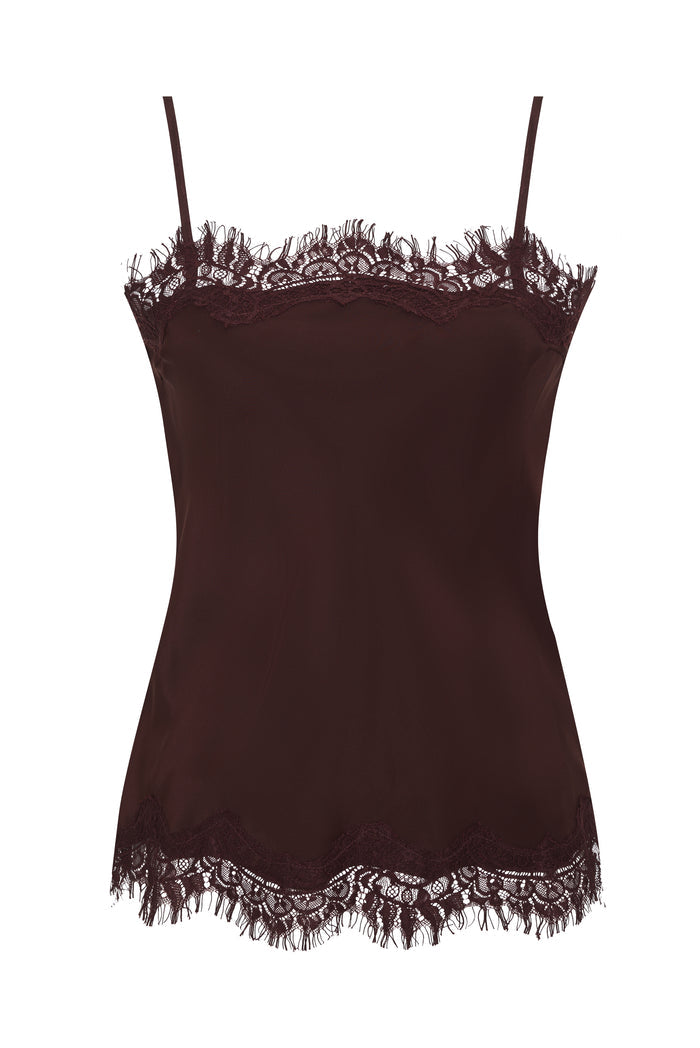 Straight Ale Cami - Plum