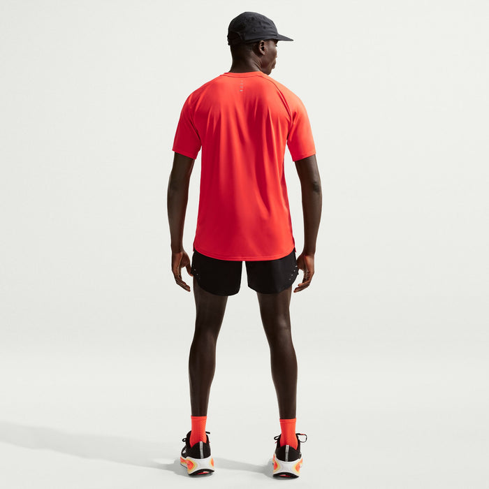 Nike Stride 5" Short | Black / Reflective Silver | Mens
