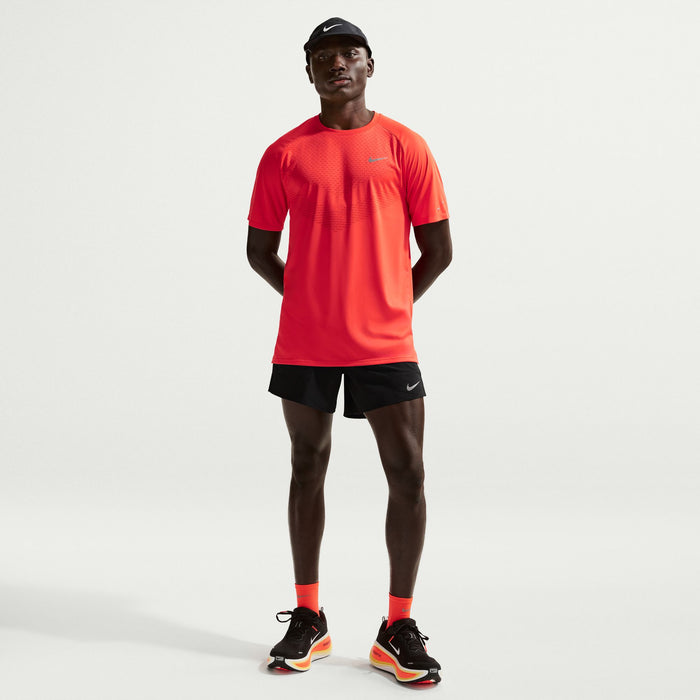 Nike Stride 5" Short | Black / Reflective Silver | Mens