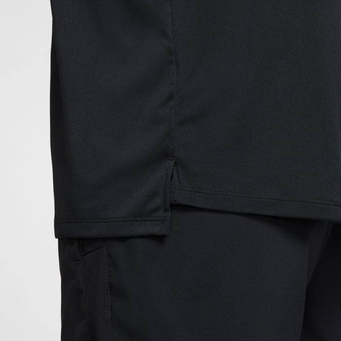 Nike Stride Singlet | Black / Reflective Silver | Mens