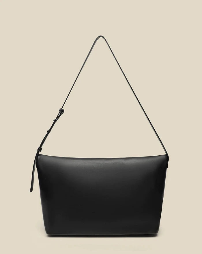 Studded Foldover Shoulder Bag - NOXARA