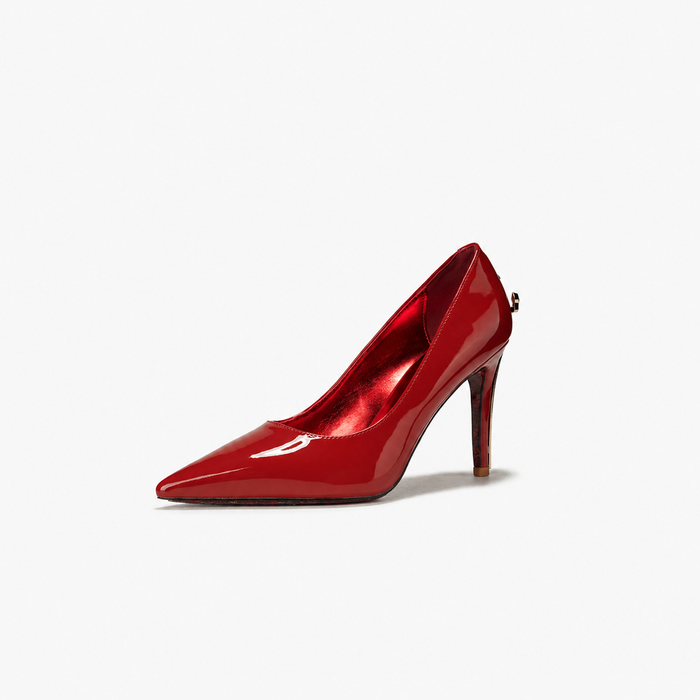 Suede Pointed Toe Stiletto Heels – FLAME