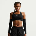 Nike Swift High Support Bra | Black / Reflective Silver | Womens
