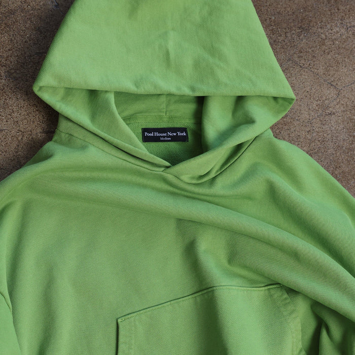The Bowery Crop Hoodie Wasabi Green