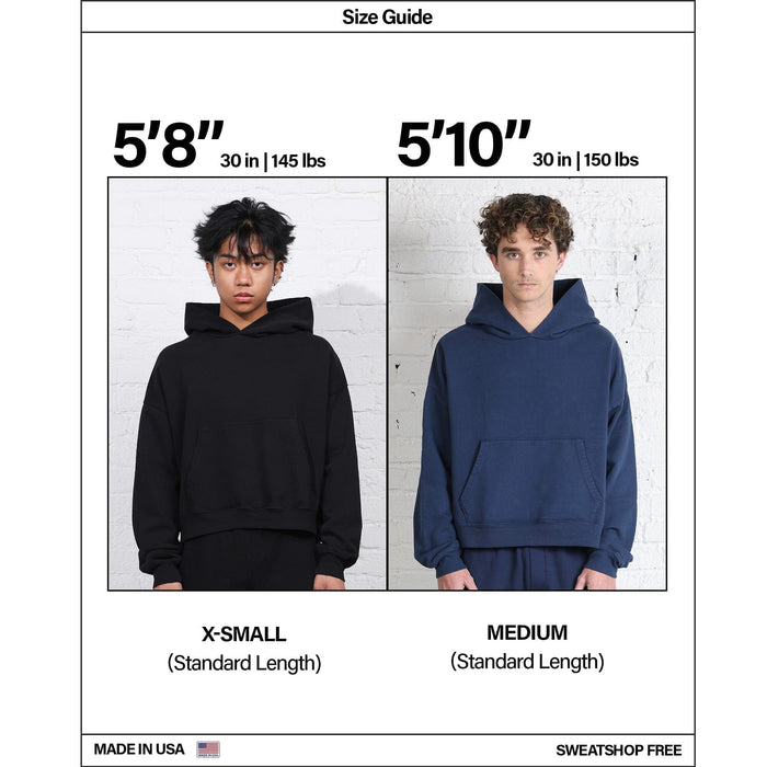 The Bowery Crop Hoodie Wasabi Green