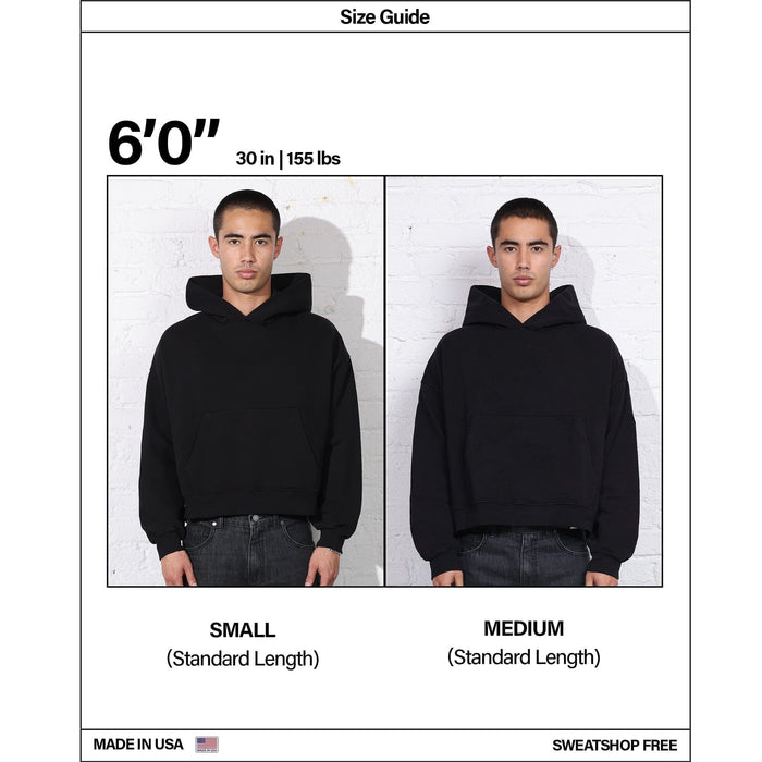 The Bowery Crop Hoodie Martini Olive