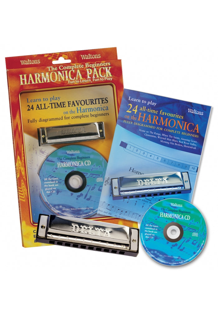The Complete Beginner's Harmonica Pack