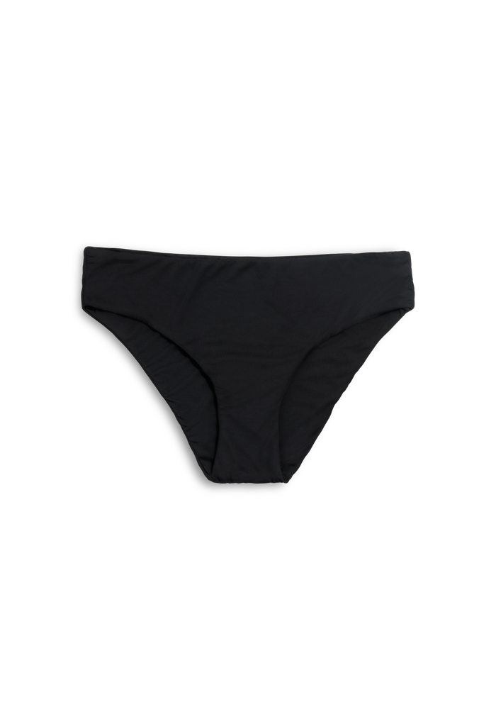 Black maternity briefs with a soft, stretchy waistband designed for comfort during pregnancy.