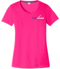 The Mailworks Ladies Scoop Neck Cotton Touch Tee