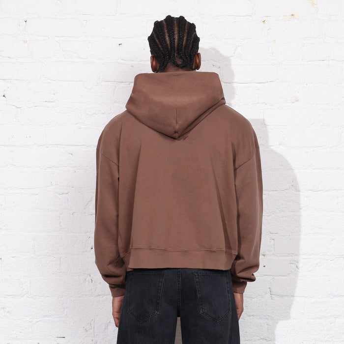 The Mercer Crop Zip II Vintage Chocolate