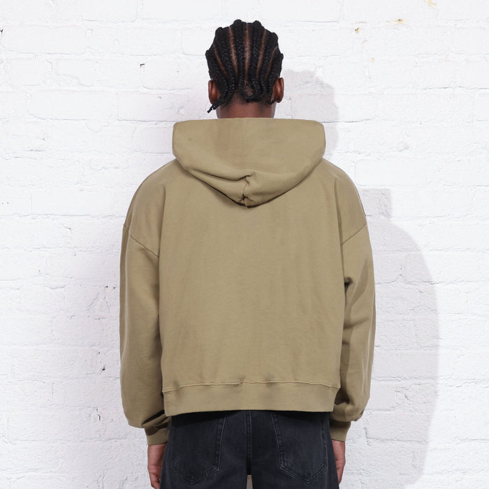 The Mercer Crop Zip II Martini Olive