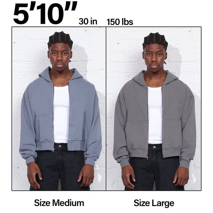 The Mercer Crop Zip II Martini Olive