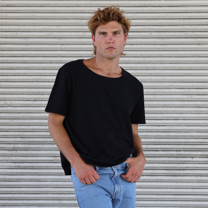 [Pre-Order] The Venice Half-Crop Tee (Restock) T-Shirt Coal Black