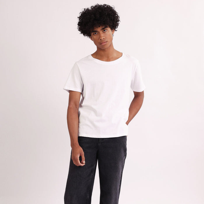 The Venice Half-Crop Tee (Restock) T-Shirt Dream White