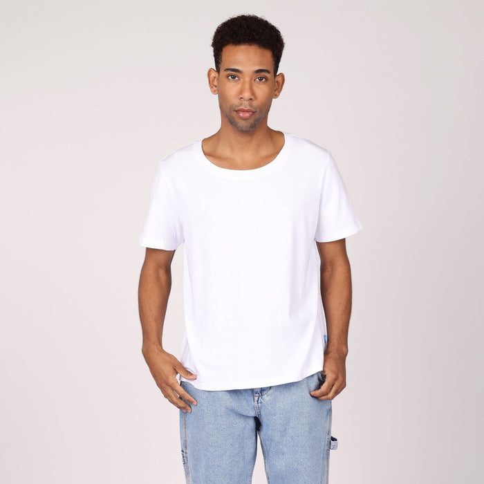 The Venice Half-Crop Tee (Restock) T-Shirt Dream White