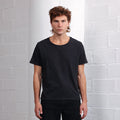 The Venice Half-Crop Tee T-Shirt Vintage Black