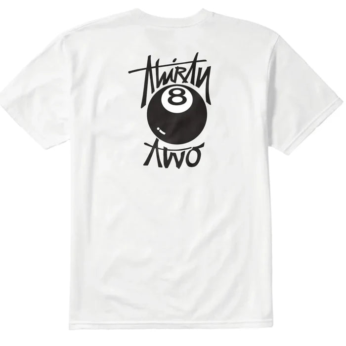 Thirty two art tee white