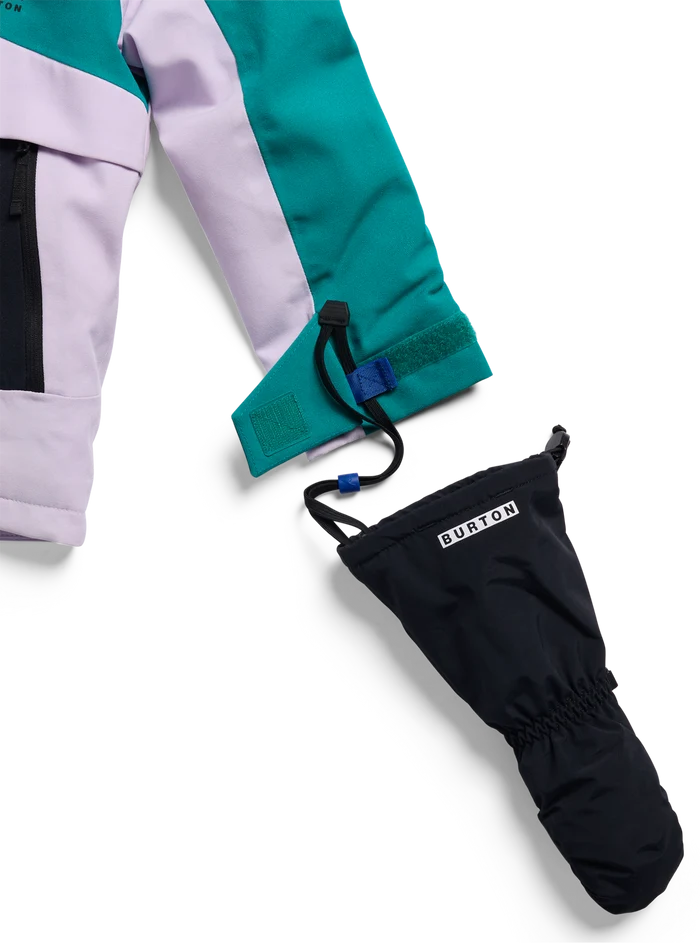 Product image of Toddlers' Burton Ascutney 2L Jacket[Variant:Pacific Teal / Moondust Purple / True Black]