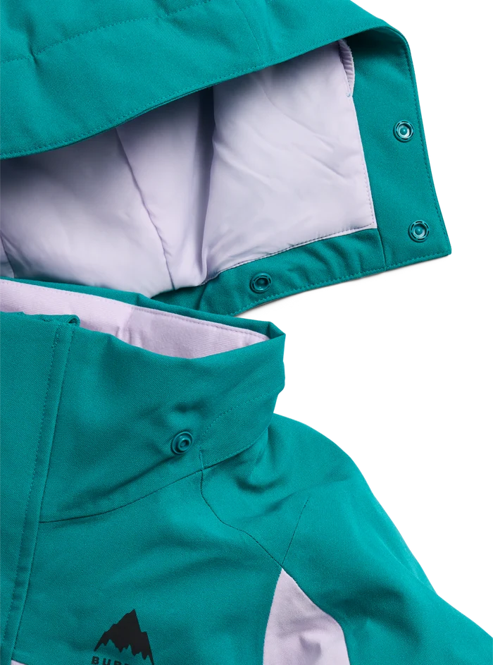 Product image of Toddlers' Burton Ascutney 2L Jacket[Variant:Pacific Teal / Moondust Purple / True Black]