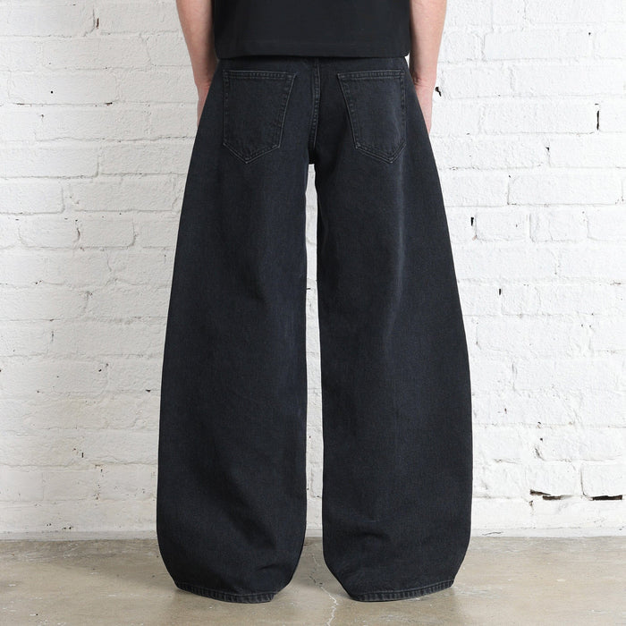 Tokyo Dad Jeans | Super-Baggy Marble Black