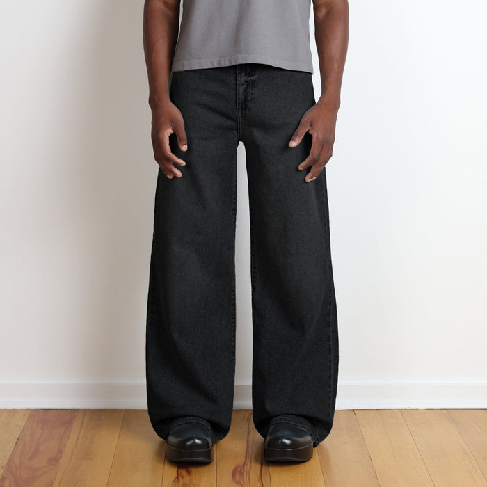 Toluca Dad Jeans II | Flare, Wide-Leg Vintage Black