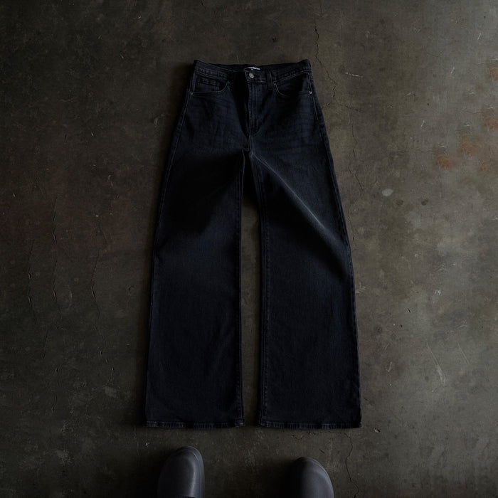 Toluca Dad Jeans II | Flare, Wide-Leg Vintage Black
