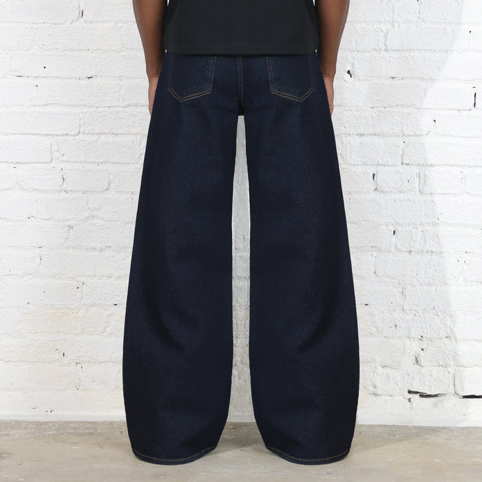 The Toluca Dad Jeans II | Relaxed, Wide-Leg Raw Indigo