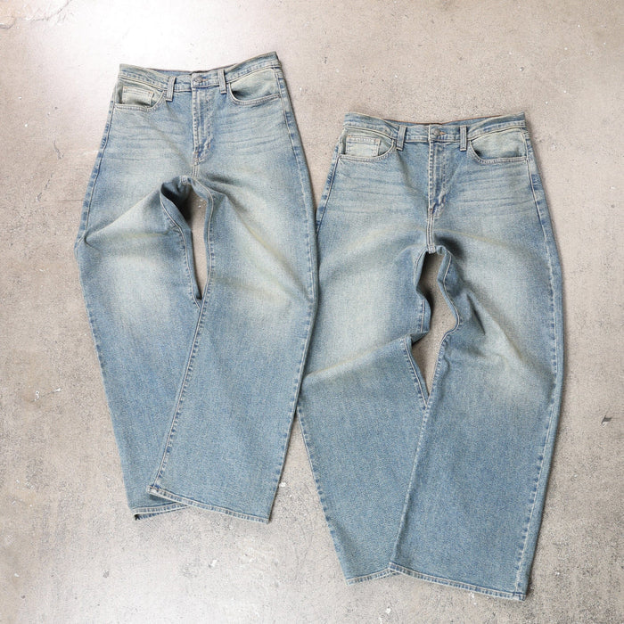 The Toluca Dad Jeans II | Relaxed, Wide-Leg Raw Indigo