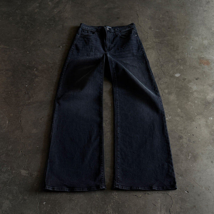 Toluca Dad Jeans II | Flare, Wide-Leg Vintage Black