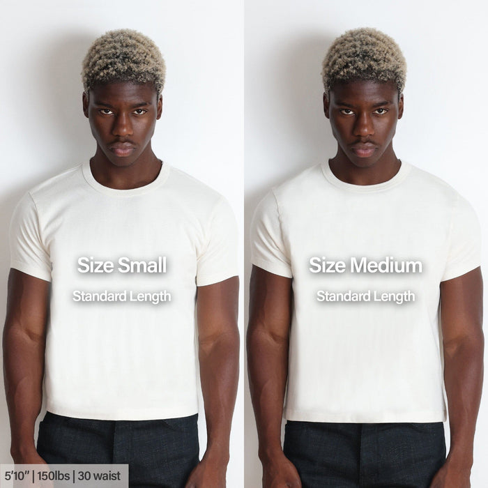 Tony Baby Tee II | Mens T-Shirt Ash Black