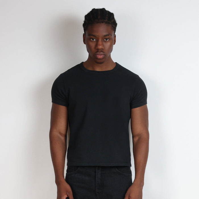 Tony Baby Tee | Mens | Heavyweight T-Shirt Ash Black